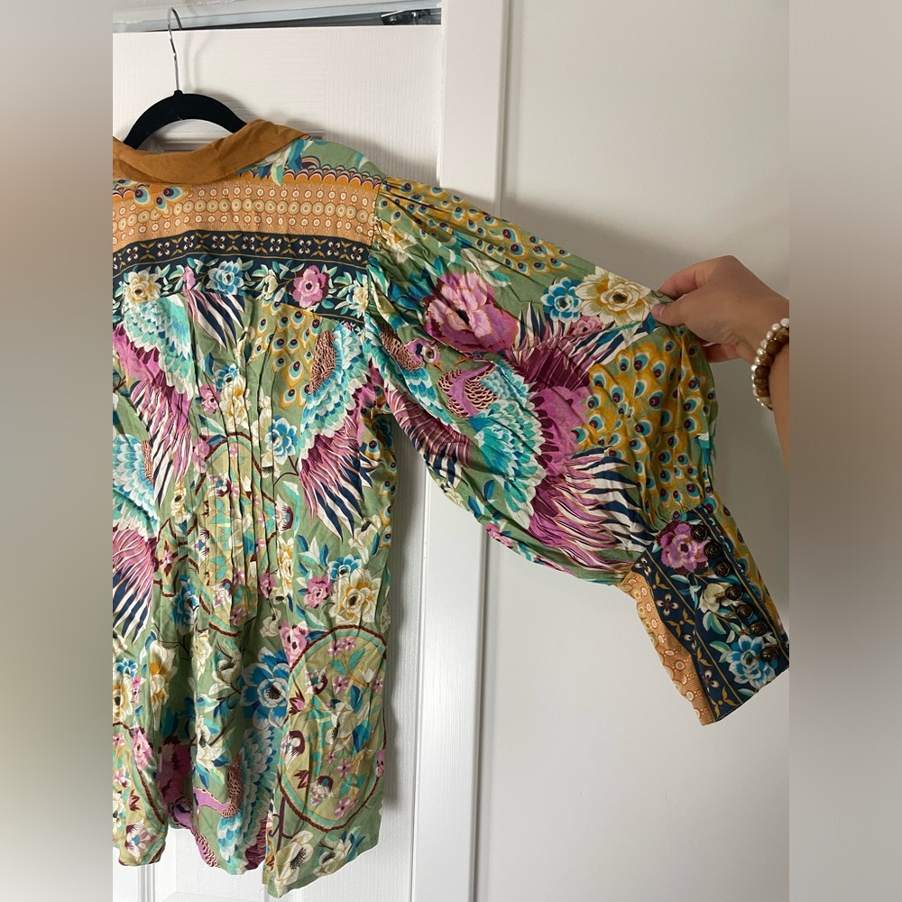 Aratta Multicolor Patterned Blouse - image 7